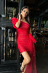 Robe courte model 174556 Bicotone